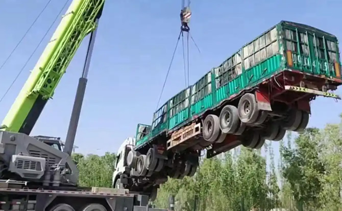 邵东道路脱困救援案例